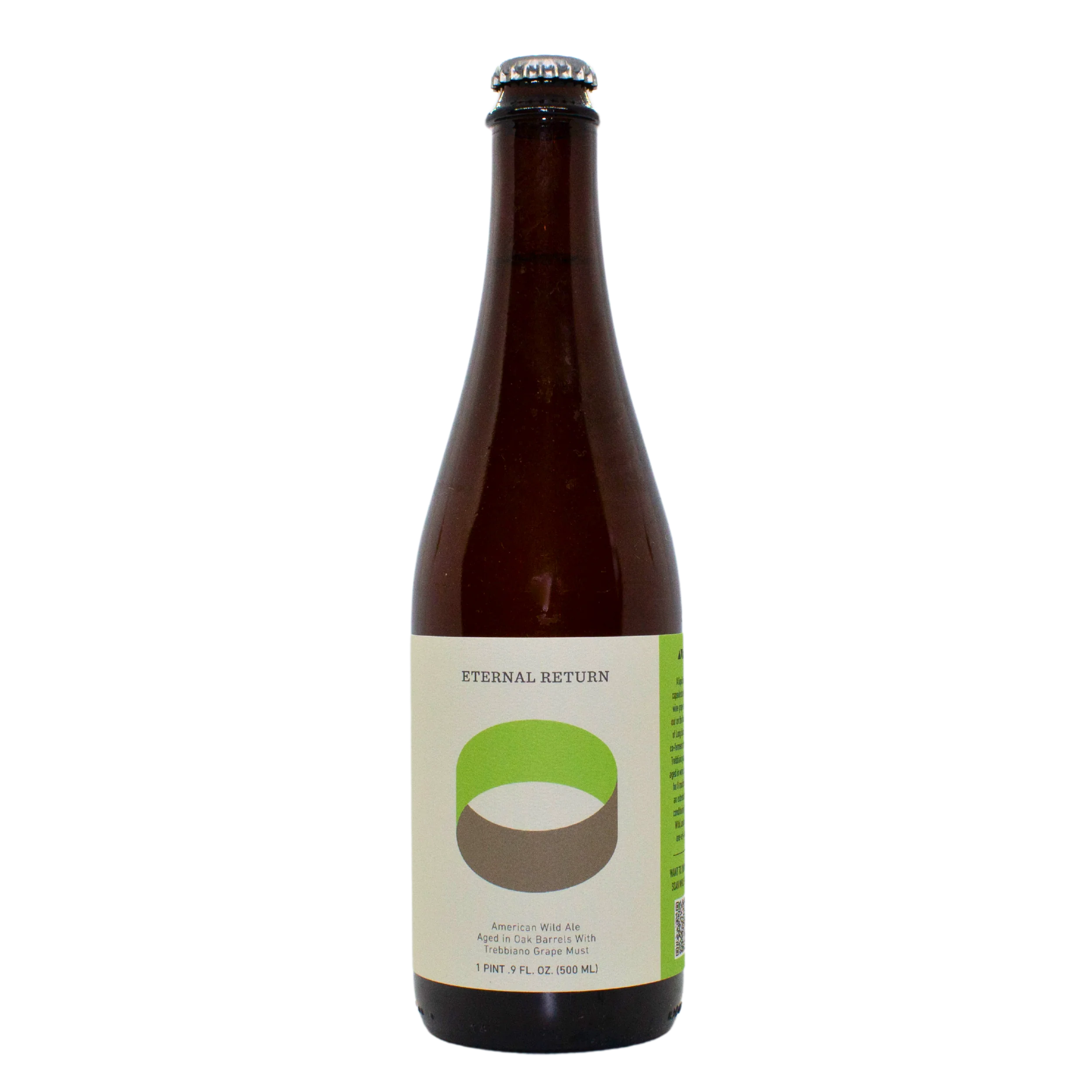 Eternal Return Trebbiano (American Wild Ale Aged In Oak Barrels with Trebbiano Grape Must) 500ml - Image 2
