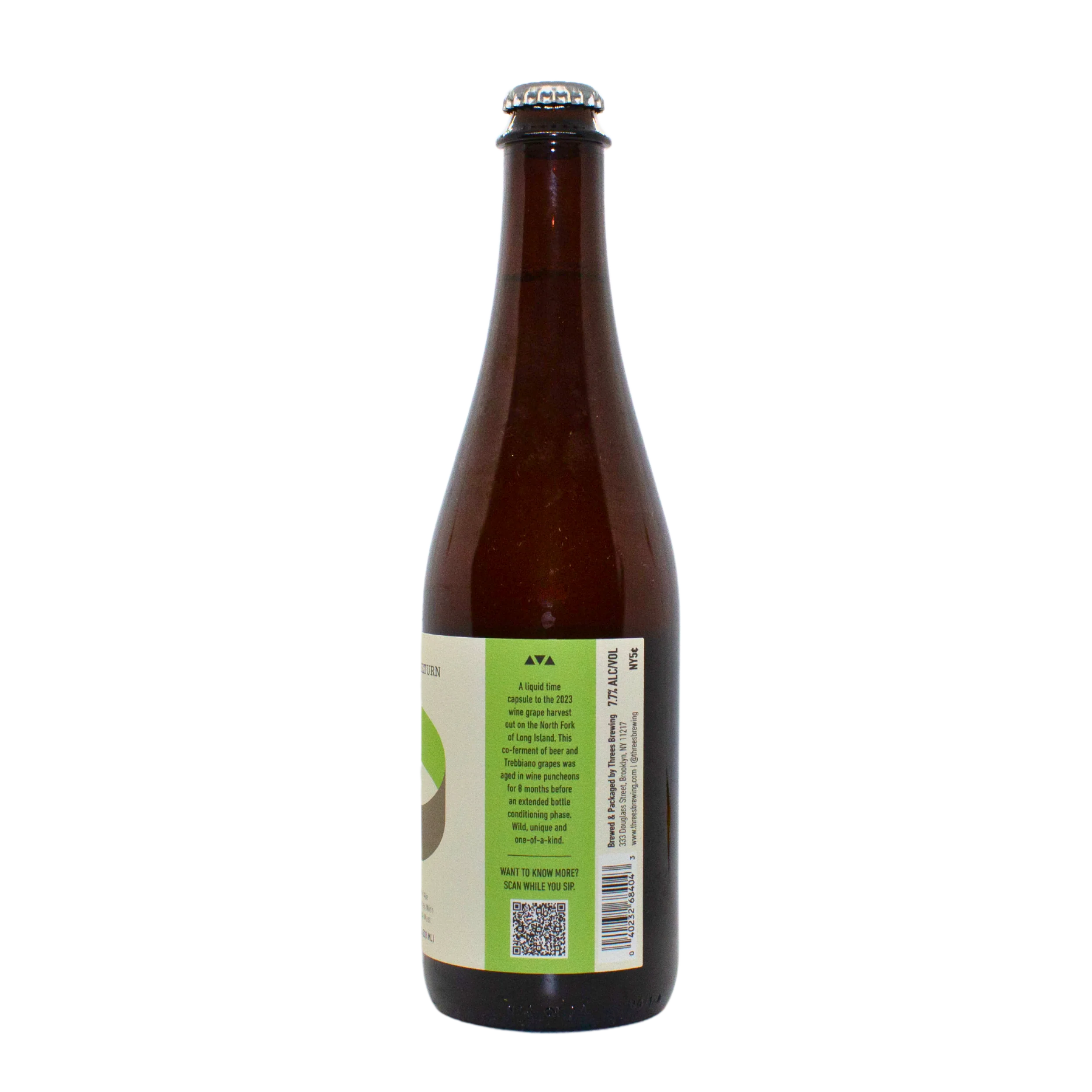 Eternal Return Trebbiano (American Wild Ale Aged In Oak Barrels with Trebbiano Grape Must) 500ml - Image 3