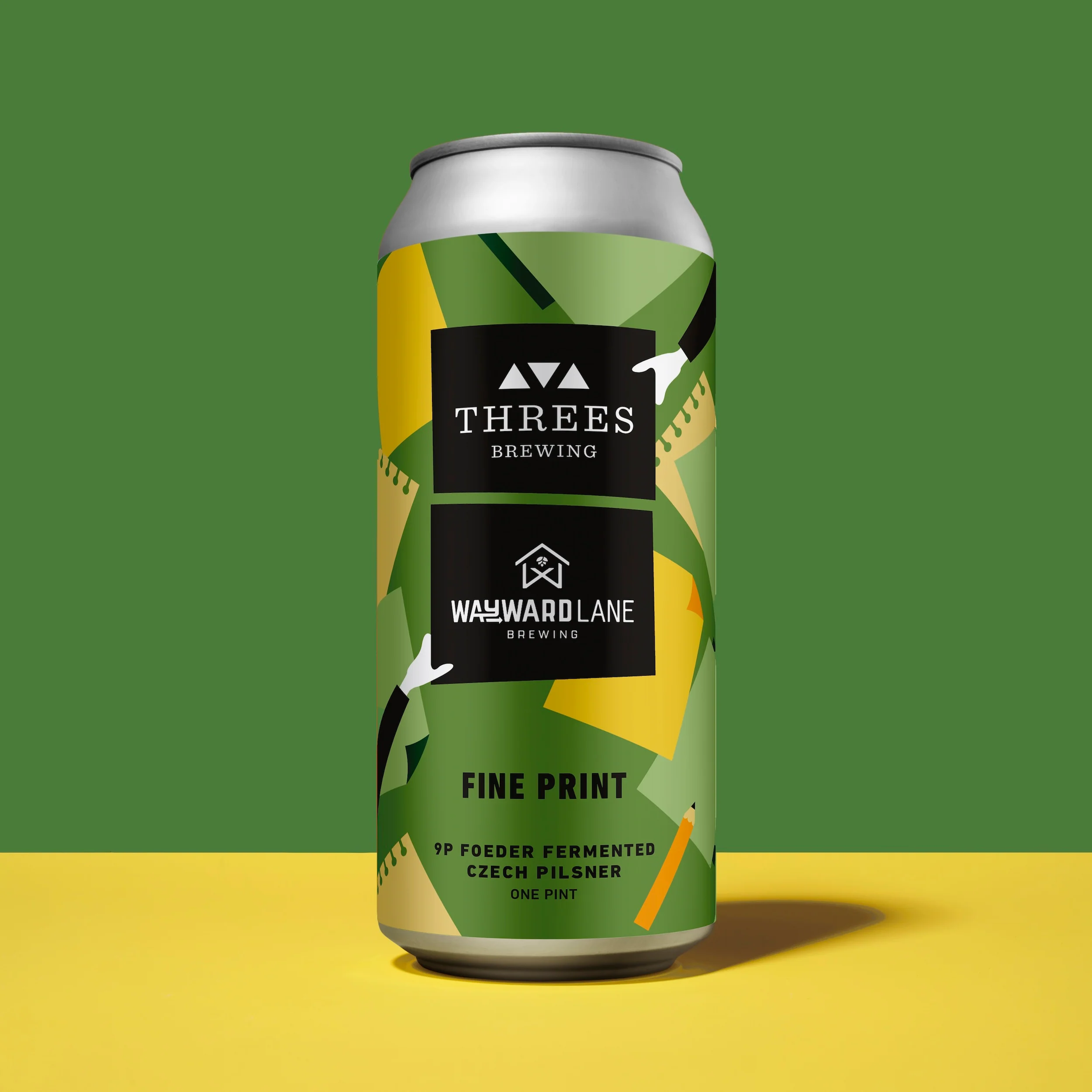 Fine Print (9P Foeder Fermented Czech Pilsner / Wayward Lane Collab)