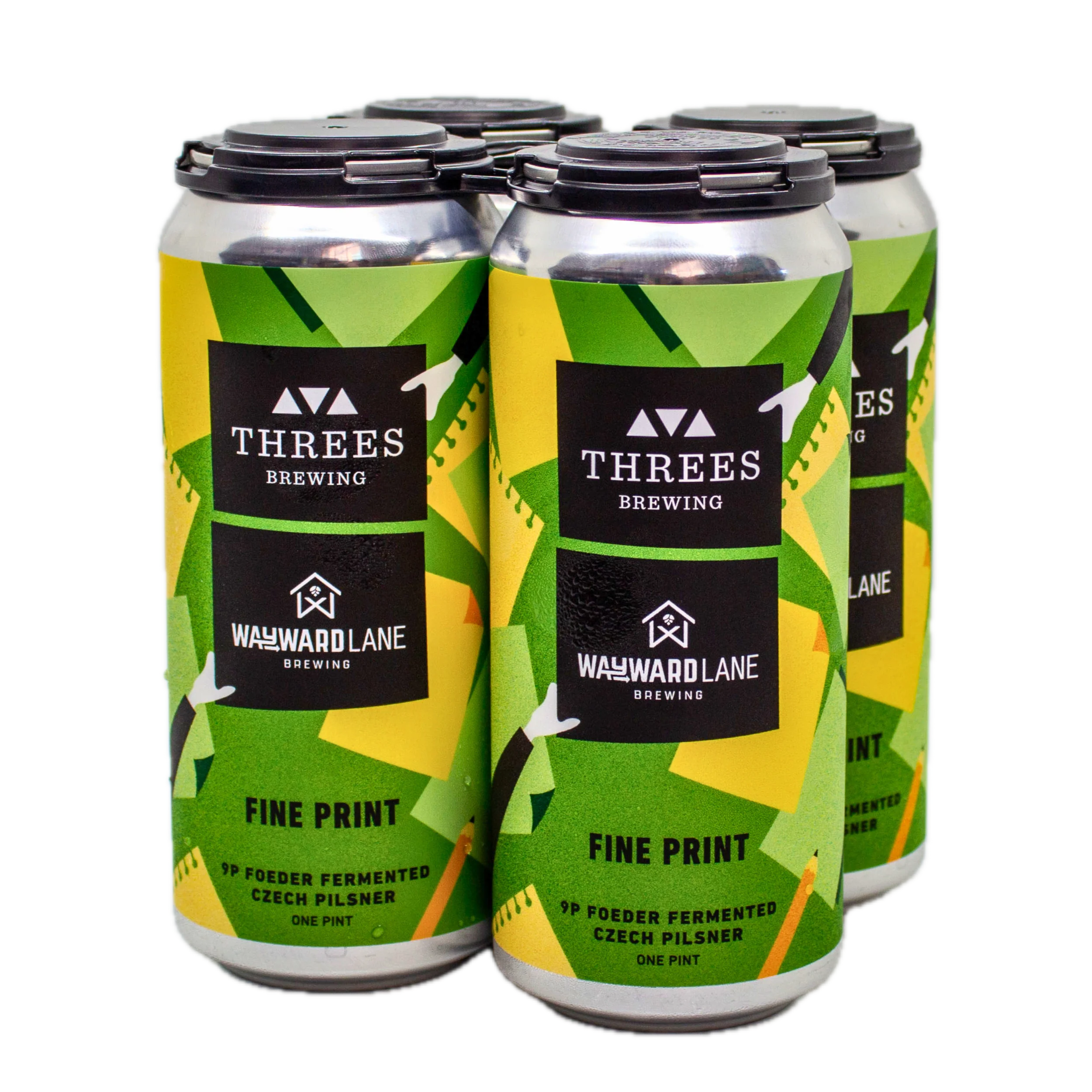 Fine Print (9P Foeder Fermented Czech Pilsner / Wayward Lane Collab) - Image 4
