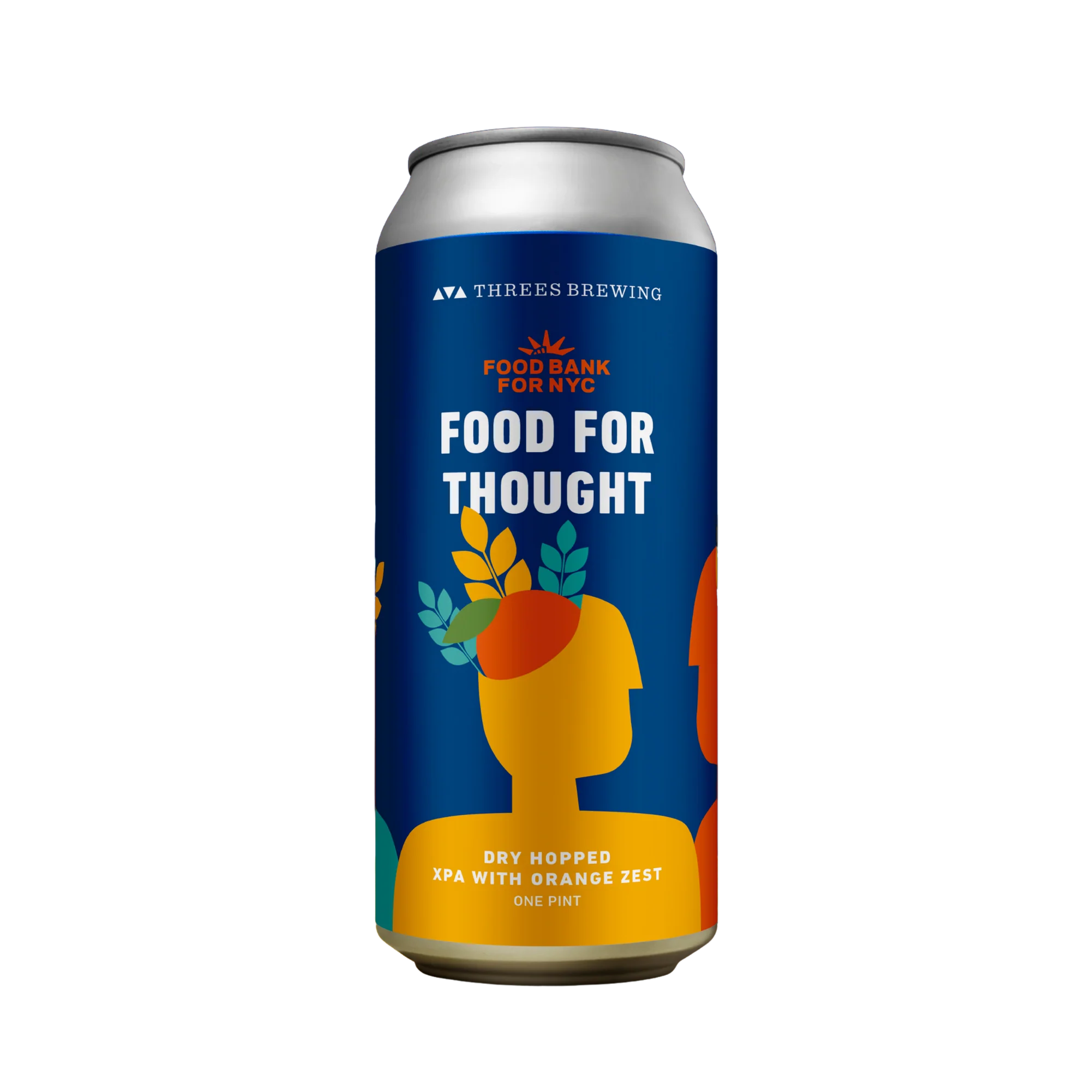 Food For Thought (Dry Hopped XPA With Orange Zest) - Collaboration with Food Bank For New York City - Image 2
