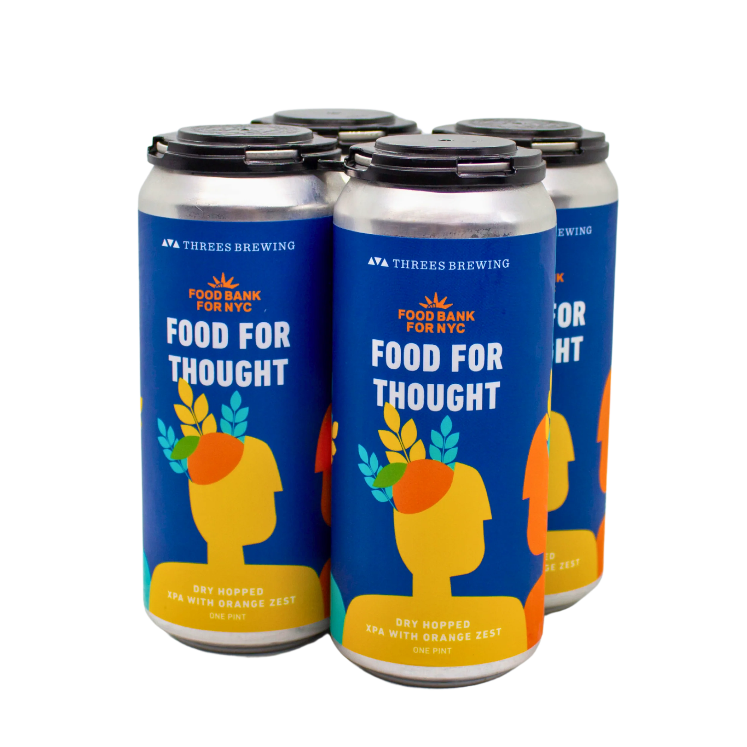 Food For Thought (Dry Hopped XPA With Orange Zest) - Collaboration with Food Bank For New York City - Image 4