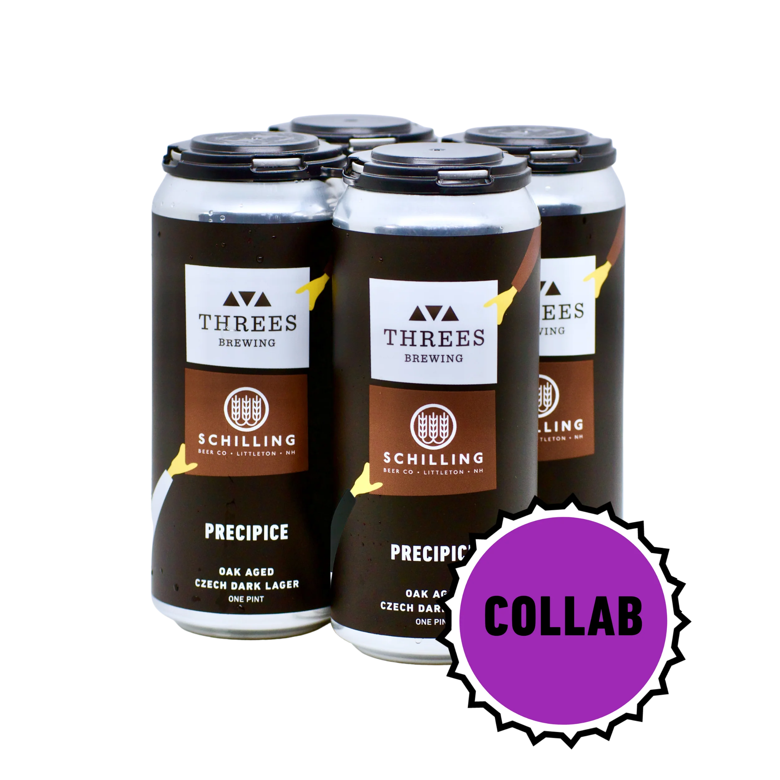 Precipice (Oak-Aged Dark Czech Lager) Collaboration with Schilling Beer Co. - Image 2