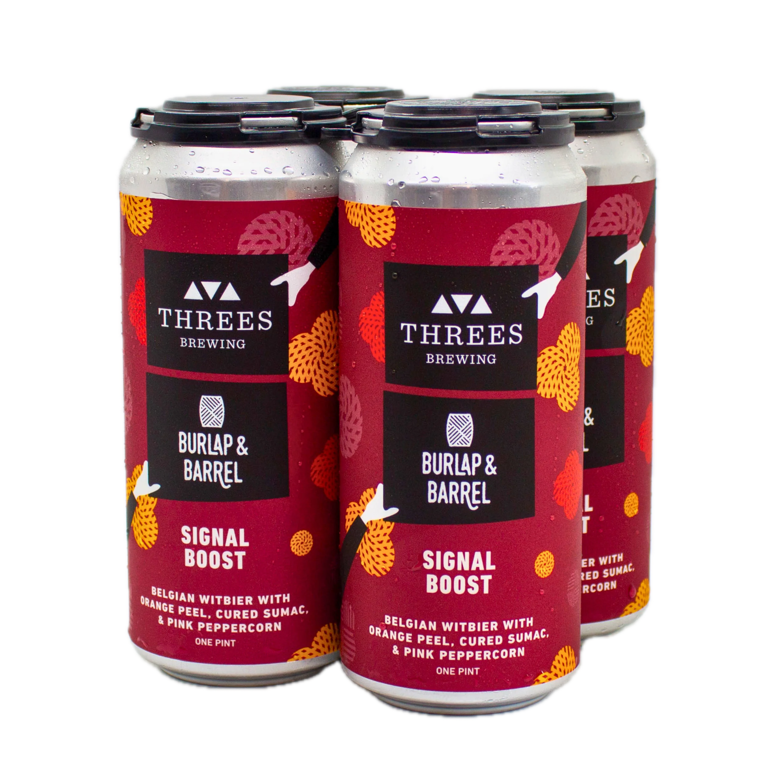 Signal Boost (Belgian Witbier with Orange Peel, Cured Sumac & Pink Peppercorn) | Collab with Burlap and Barrel - Image 4