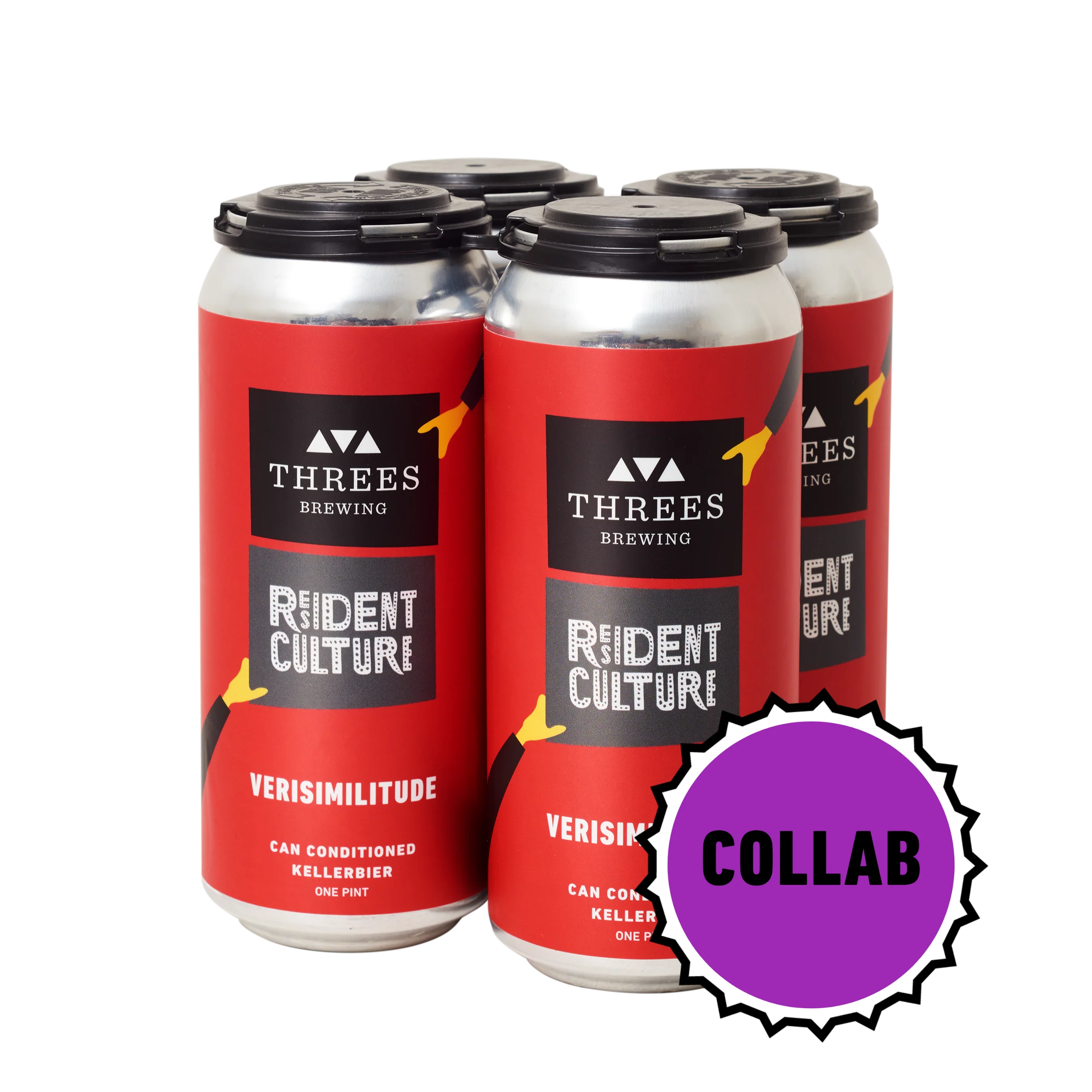 Verisimilitude (Can Conditioned Kellerbier) - Collaboration with Resident Culture 4-Pack - Image 2